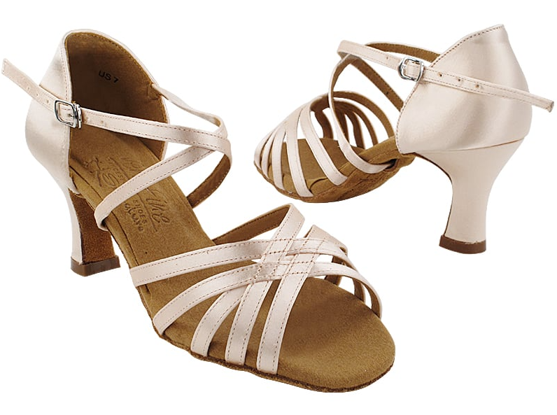 Very Fine Ladies Latin Dance Shoe with Cross Ankle Strap 9216 In Stock