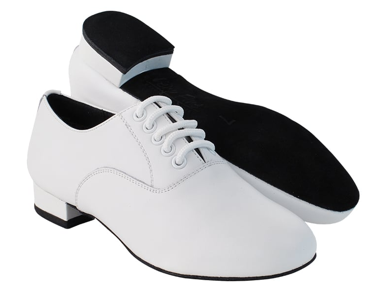 Very Fine Black Ballroom Dance Shoes for Men in Multiple Material Options 919101 In Stock