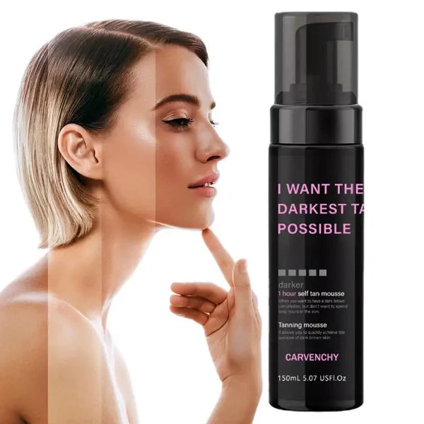 I Want the Darkest Tan Possible Self Tanning Mousse