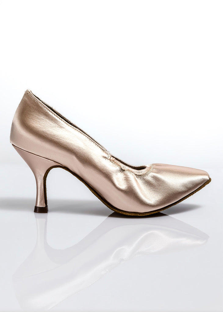 Grand Prix Tango Ballroom Shoes with Sewn in Front Elastic