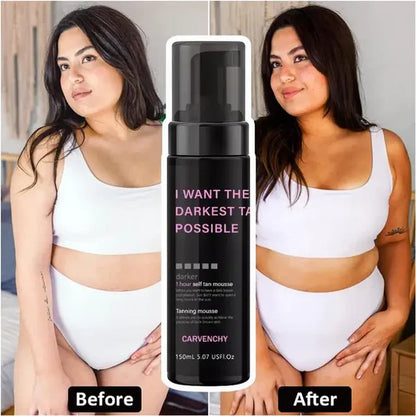 I Want the Darkest Tan Possible Self Tanning Mousse