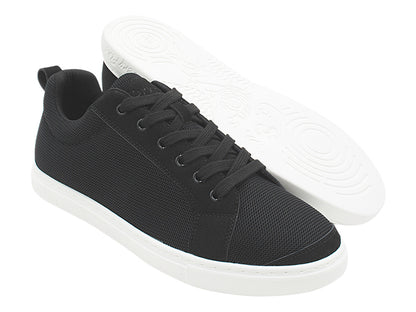 Very Fine VFSN Breaker Dance Sneaker in black with a white sole, featuring a breathable mesh upper for men and women.