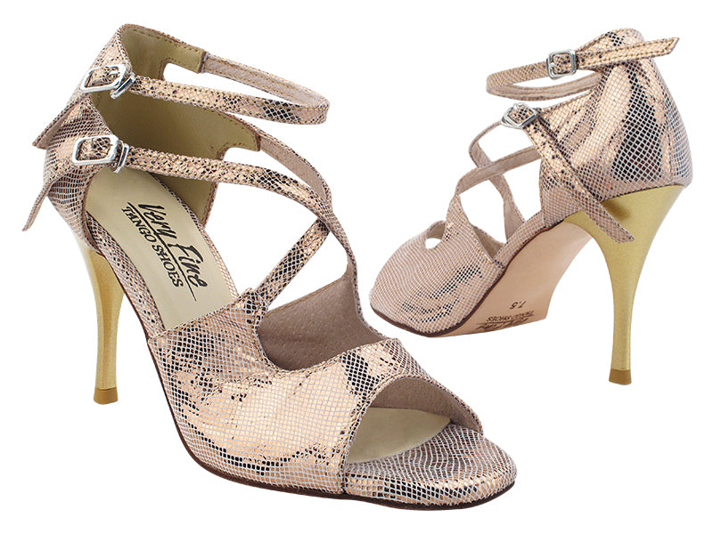 Very Fine Gold or Silver Tango Shoes TANGO 031