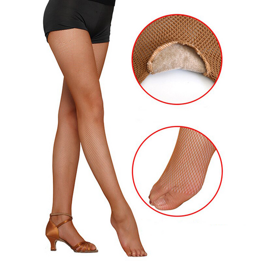 Fishnet Tights with Closed Reinforced Toe Available in Multiple Colors in Stock