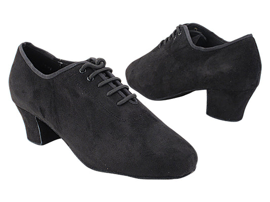 Very Fine C2001 Suede Sole Black Oxford Nubuck Ladies Practice Dance Shoe