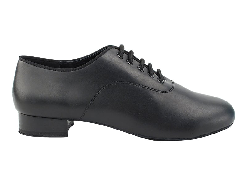 Very Fine Black Leather, Black Oxford, and Coffee Brown Leather Men's Ballroom Shoes 2503 In Stock