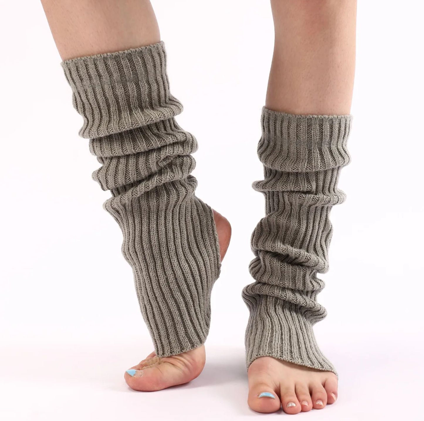 Women's Soft Knitted Leg Warmers Available in 14 Colors