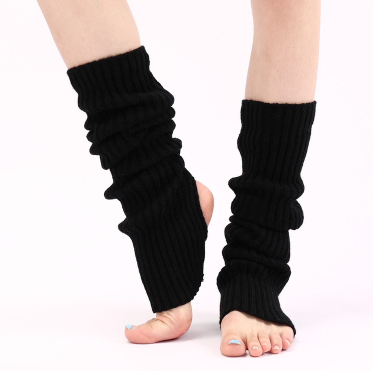 Women's Soft Knitted Leg Warmers Available in 14 Colors