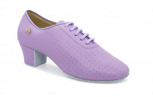 BD Dance T1-B Macaron Perforated Microfiber Leather Practice or Teaching Shoe Available in 5 Colors