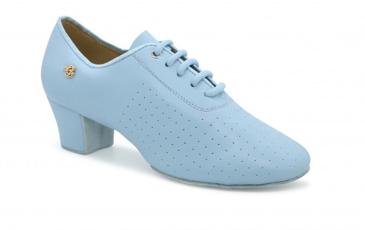 BD Dance T1-B Macaron Perforated Microfiber Leather Practice or Teaching Shoe Available in 5 Colors
