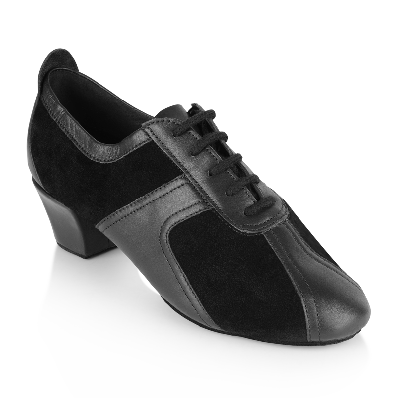 Ray Rose 410 Breeze Black Suede/Black Leather Ladies Practice Dance Shoe
