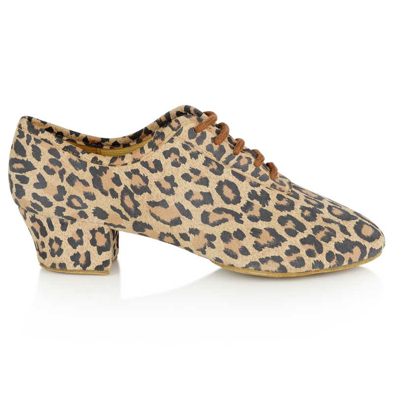 Ray Rose 415 Solstice Leopard Print Leather Ladies Practice Dance Shoe