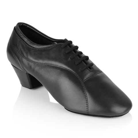 Ray Rose BW111 Bryan Watson Black Leather Men's Latin Dance Shoe with 1.5" or 2" Heel