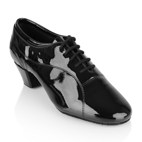 Ray Rose BW111 Bryan Watson Black Patent Men's Latin Dance Shoe with 1.5" Heel