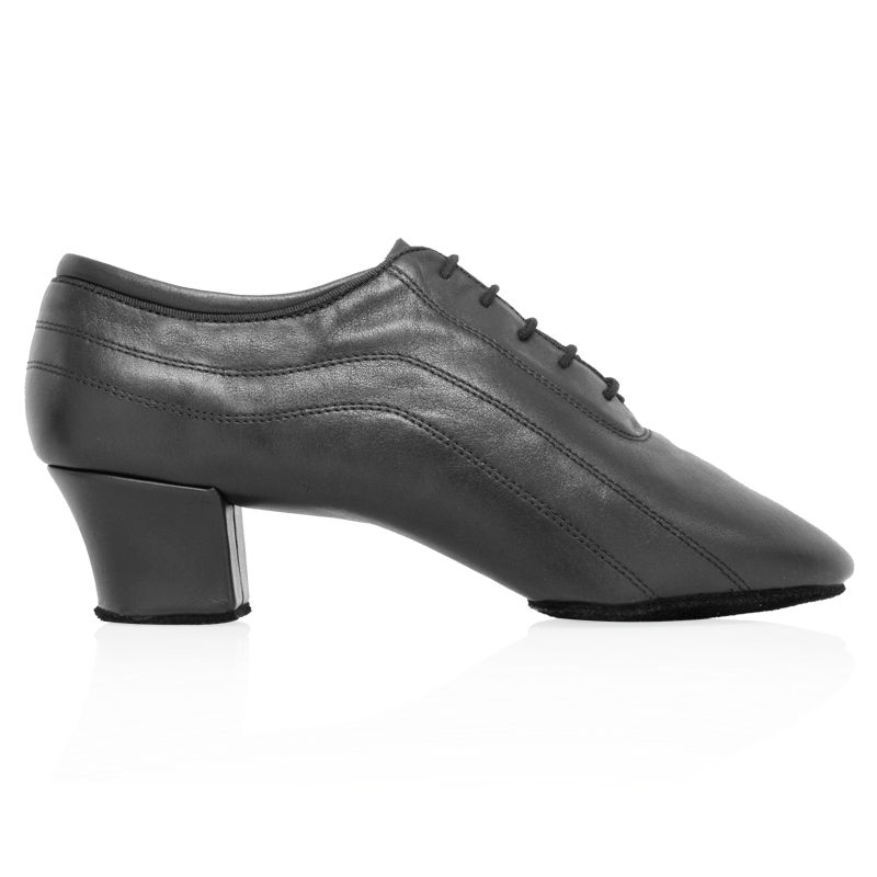 Ray Rose H447 Zephyr Black Leather Men`s Latin Dance Shoe with Split S