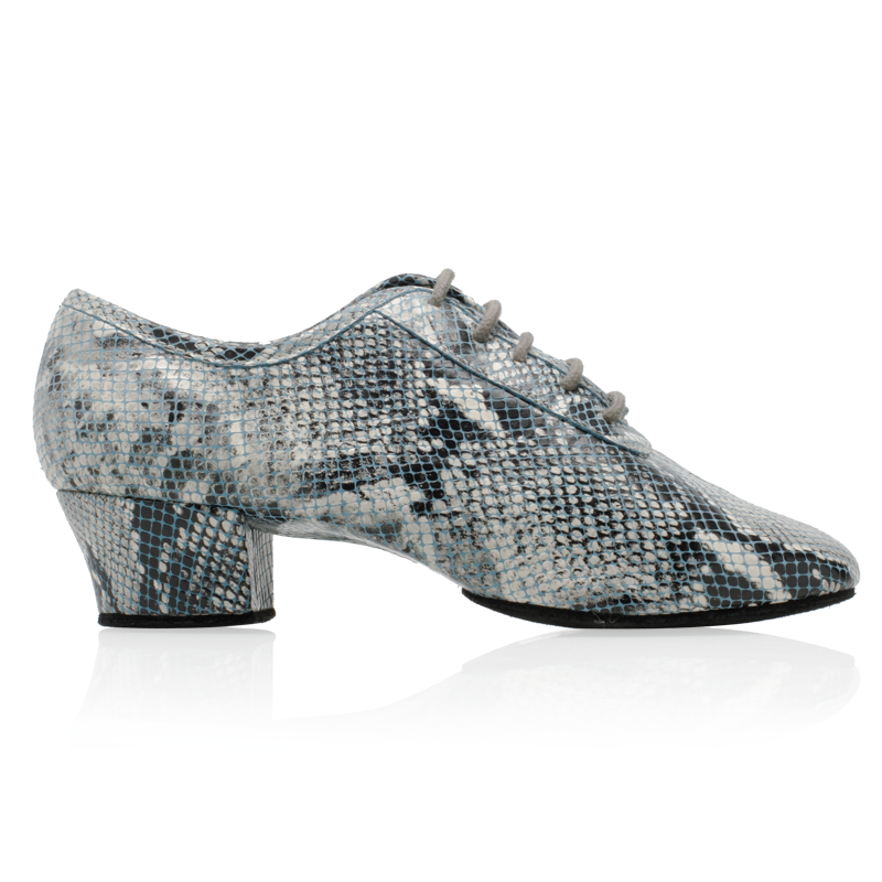 Ray Rose 415 Solstice Gray Python Effect Leather Ladies Practice Dance Shoe