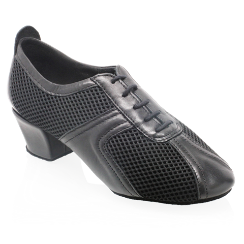 Ray Rose 410 Breeze Black Leather/Mesh Ladies Practice Dance Shoe