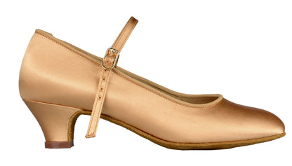 Dance America Children's Ballroom Shoe with Single Strap Logan_Sale