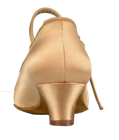 Dance America Children's Ballroom Shoe with Single Strap Logan_Sale