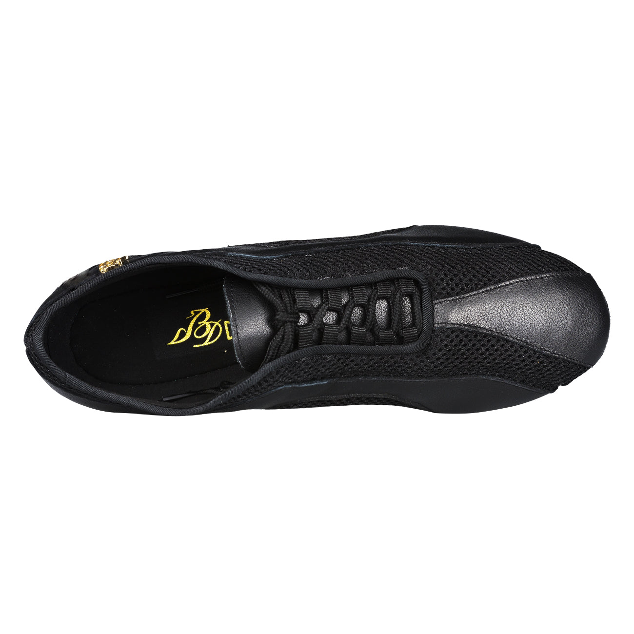 BD Dance AM-1 BD x Abraham Martinez (Lower Heel) Black Leather and Mesh Unisex Practice Shoe