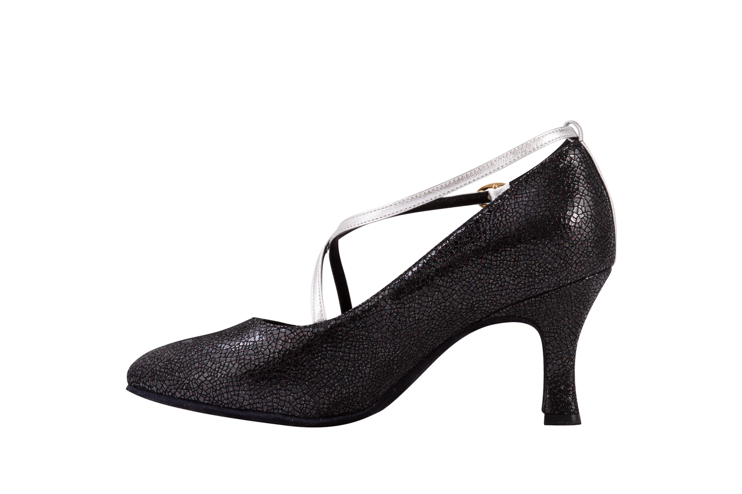 Black Dance Shoe with Pointed Toe