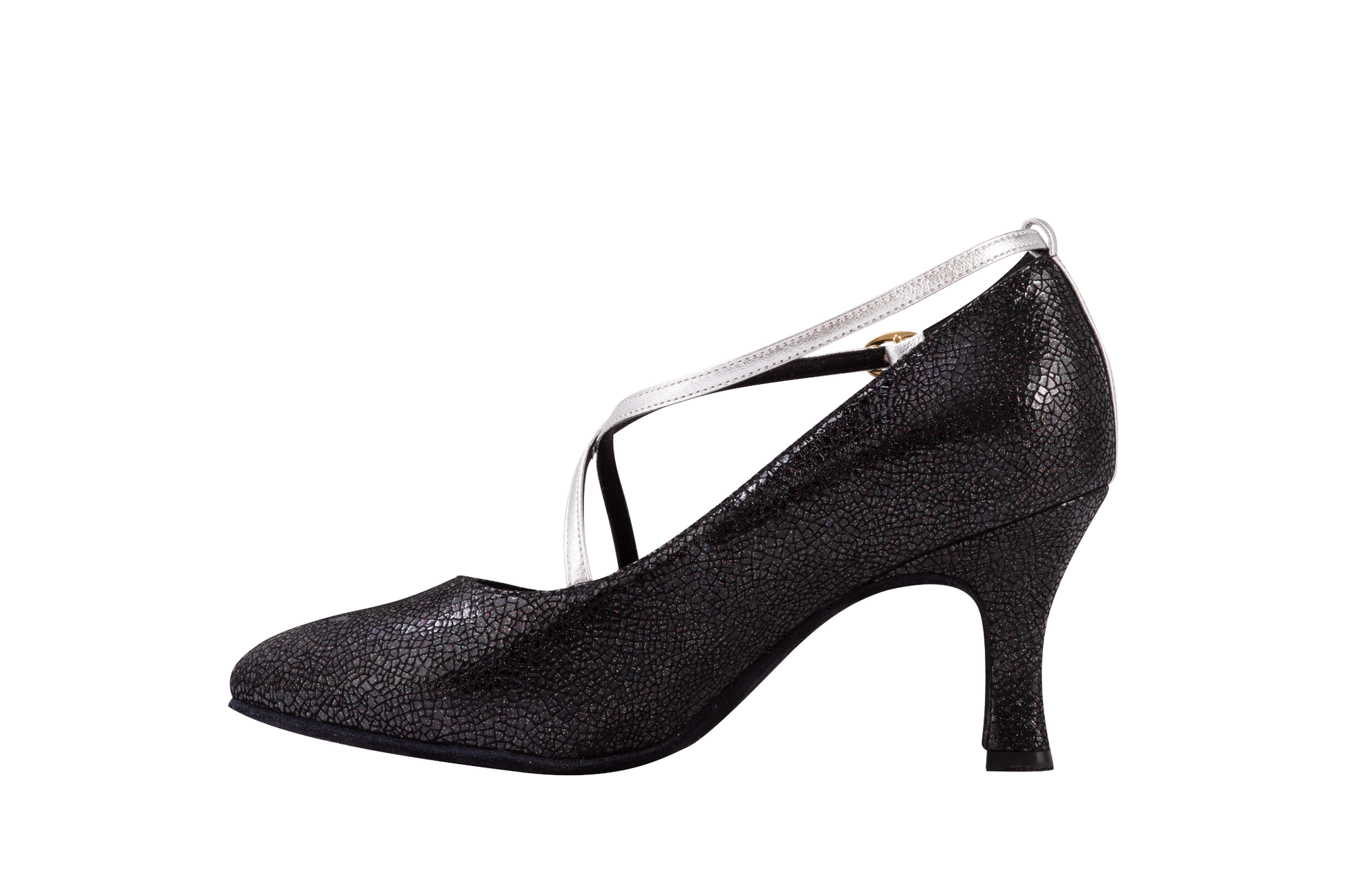 Black Dance Shoe with Pointed Toe