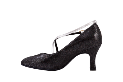 Black Dance Shoe with Pointed Toe