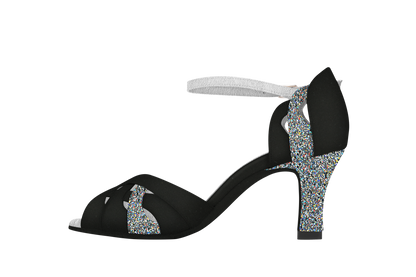 Ladies Latin Dance Shoe with Cutouts