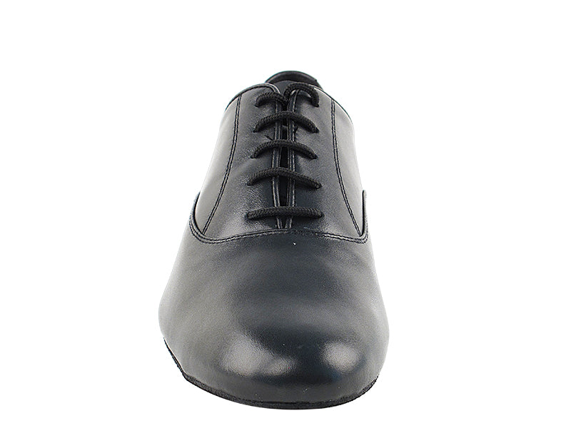 Very Fine CD1420 Black Leather Men's Ballroom Dance Shoe with Extra Memory Comfort Padding to Absorb Shock
