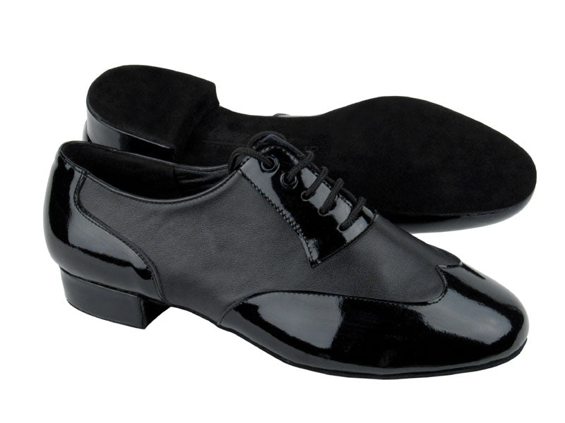 Very Fine Men's Ballroom Shoe 100101 in Multiple Colors with Extra Cushioned Insole and Footbed