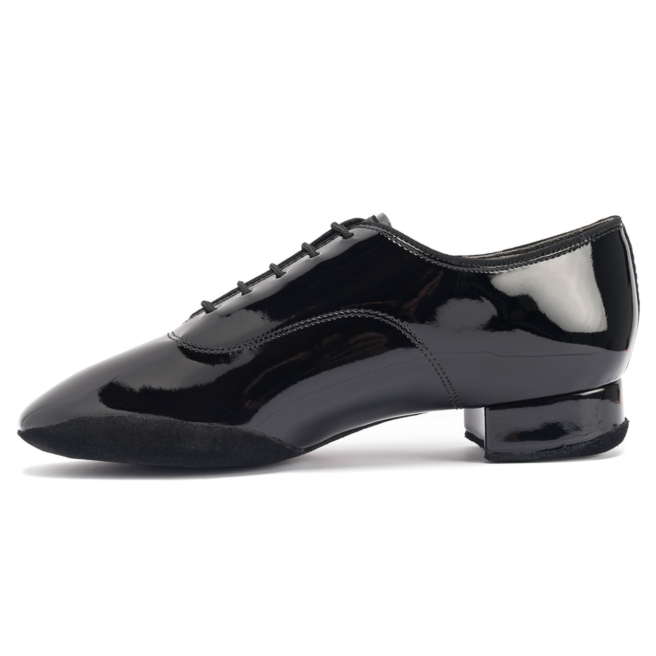 International Dance Shoes IDS Contra Pro Men's Black Patent or Black Nubuck Ballroom Shoe in Stock