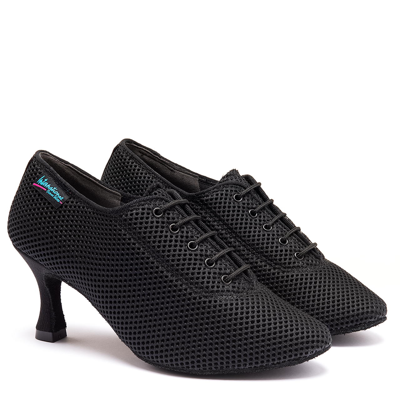 International Dance Shoes IDS Roxy AirMesh Teaching and Practice Shoe Available in Multiple Heel Options