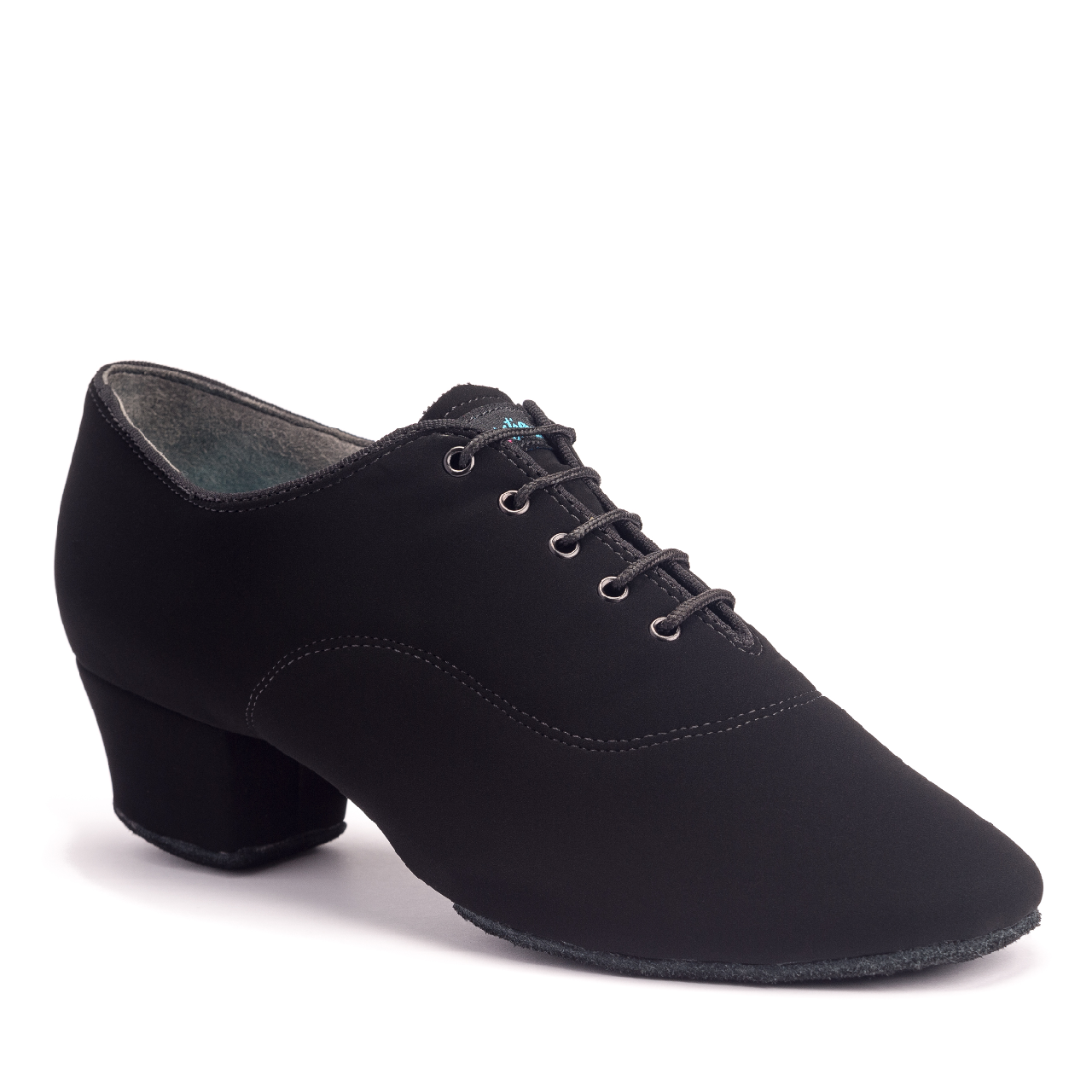 International Dance Shoes IDS Rumba Black Nubuck Men's Latin Shoe